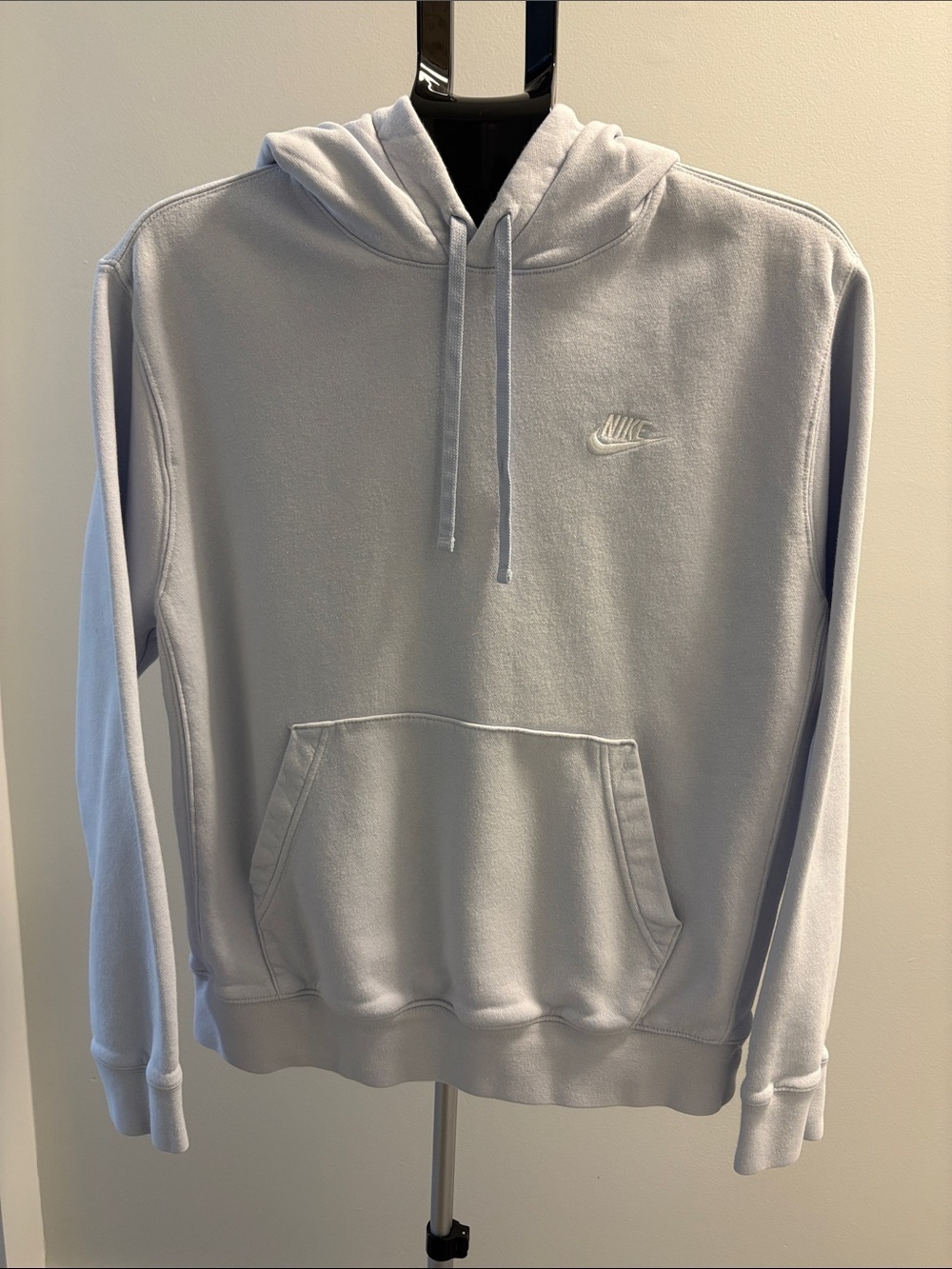 Nike Light Blue Pullover Hoodie ~ Medium